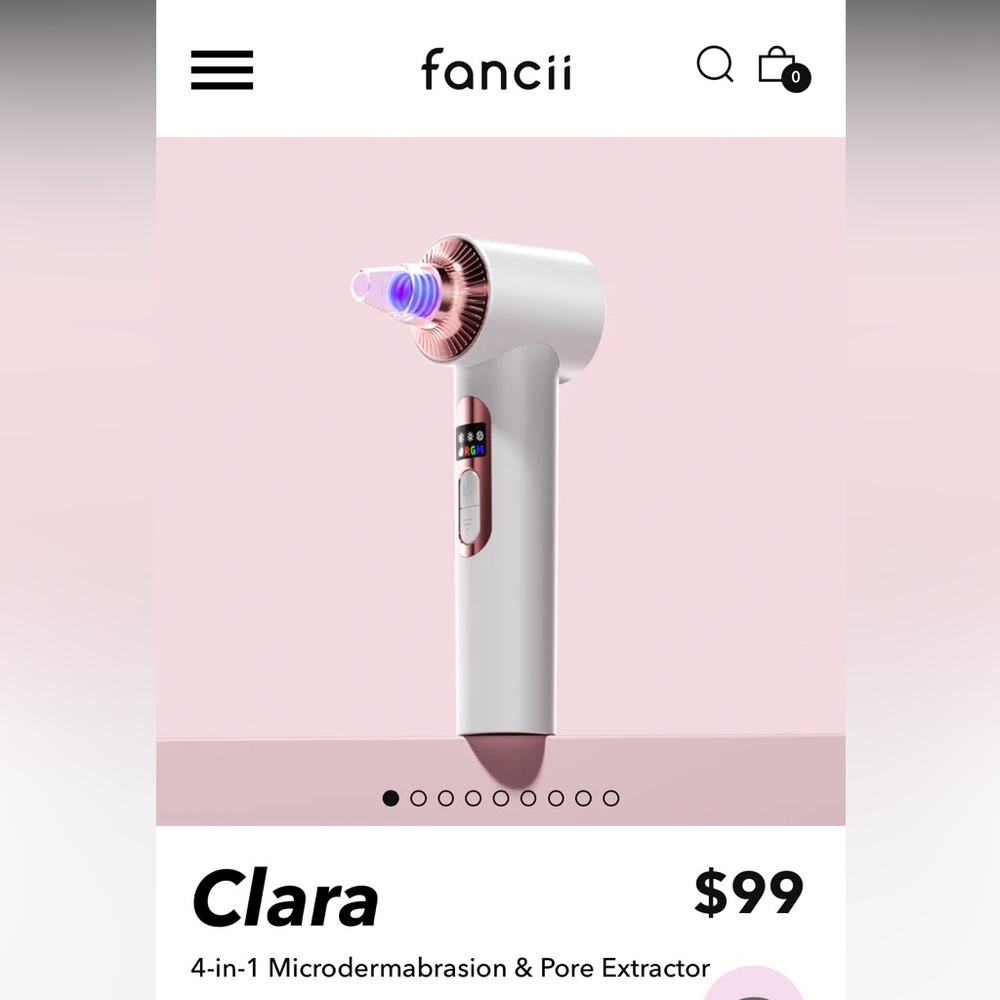 Fancii - CLARA 4 in 1 Microdermabrasion Tool